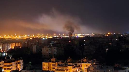 A new airstrike targeted Dahieh