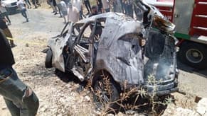 Photo: The targeted car in Salaa