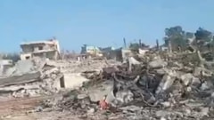 بالفيديو: معالم البلدة.. مُحيت بالكامل