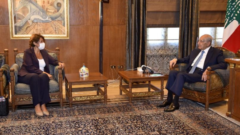 Berri meets French, Spanish, Kuwaiti Ambassadors