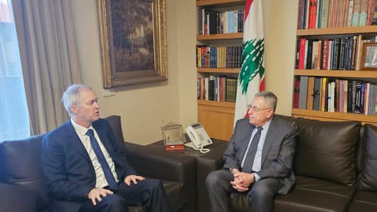 Siniora meets with Belgium’s new Ambassador to Lebanon