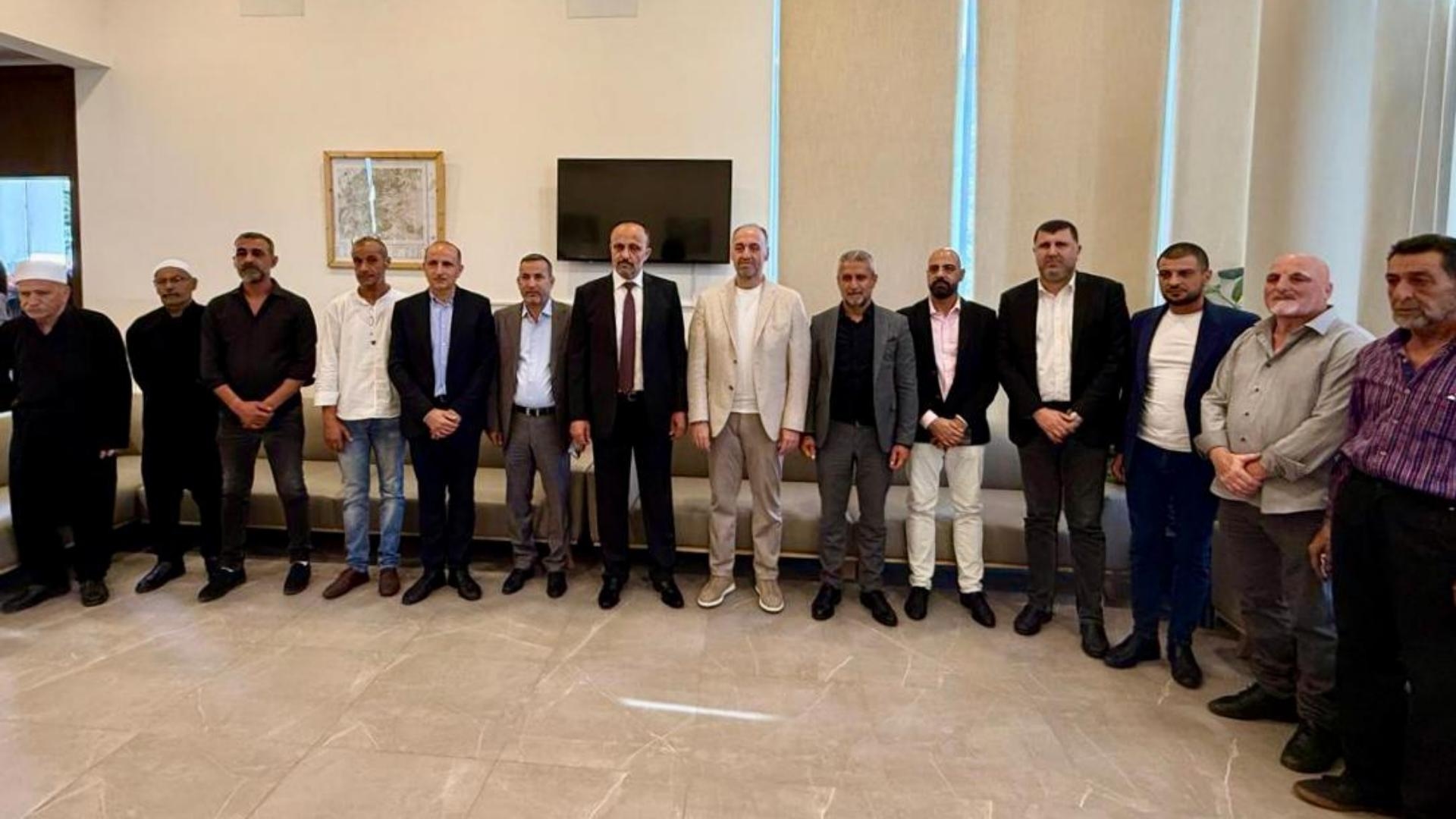 جولة لوفد من "الديمقراطي" في قضاء حاصبيا