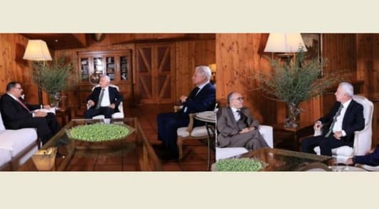 Frangieh meets Ambassadors of Algeria, Egypt