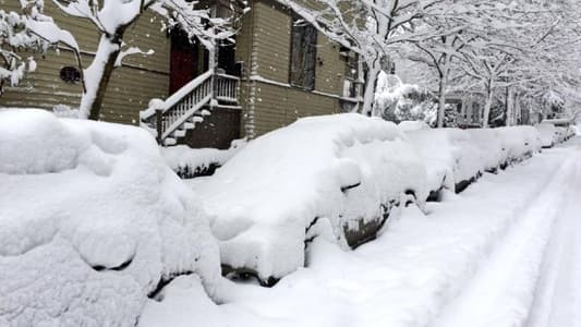 التحكم المروري: طريق كفردبيان - حدث بعلبك مقطوعة بسبب تراكم الثلوج