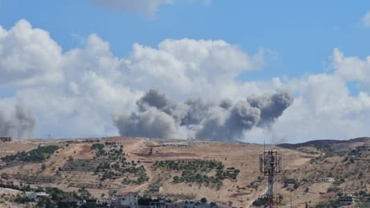 A series of intense Israeli airstrikes has targeted numerous areas in southern Lebanon and the Western Bekaa, with the total number of strikes exceeding 70 so far