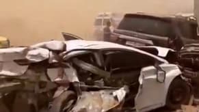 بالفيديو: حادث سير مروّع