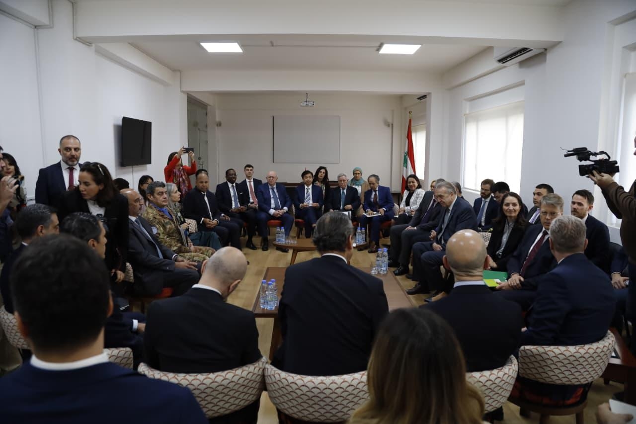 رجّي أمام وفد مجلس الأمن: حصر السلاح مصلحة لبنانية