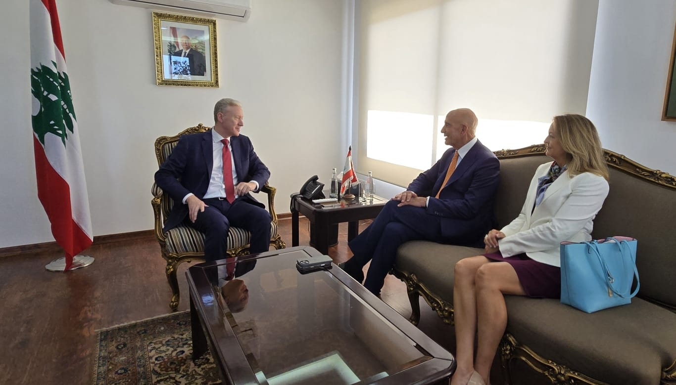 FM Rajji meets US Envoy Barrack, discusses sovereignty and stability