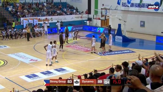 دينامو اللبناني يتصدر المجموعة الاولى بعد فوزه على سترونغ غروب الفلبيني بنتيجة 89-83 في إطار الدور الأول من بطولة دبي الدولية لـ32 بكرة السلة
