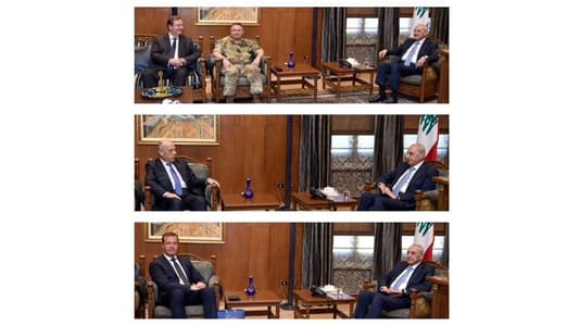 Berri discusses regional security with British Defense Advisor, welcomes Slovakian Ambassador