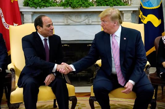 Axios, according to Trump: I spoke with the Egyptian president about relocating Palestinians from Gaza to Egypt