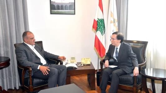 Industry Minister discusses cooperation relations with Japanese Ambassador