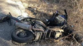 Two injured in an Israeli airstrike on a motorcycle