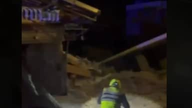 بالفيديو: دمار كبير في عين بعال