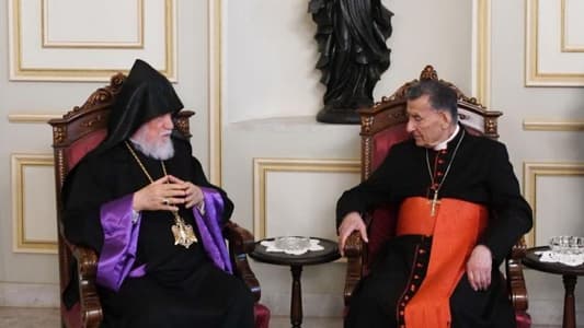 Rahi, Armenian Orthodox Catholicos discuss current affairs