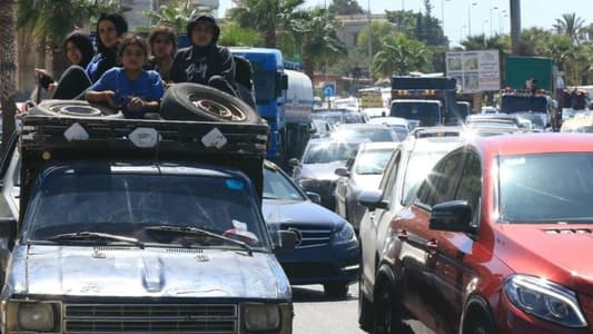 UN: About 440,000 people have crossed the border from Lebanon to Syria since September 23, and more than 22,000 Lebanese have arrived in Iraq