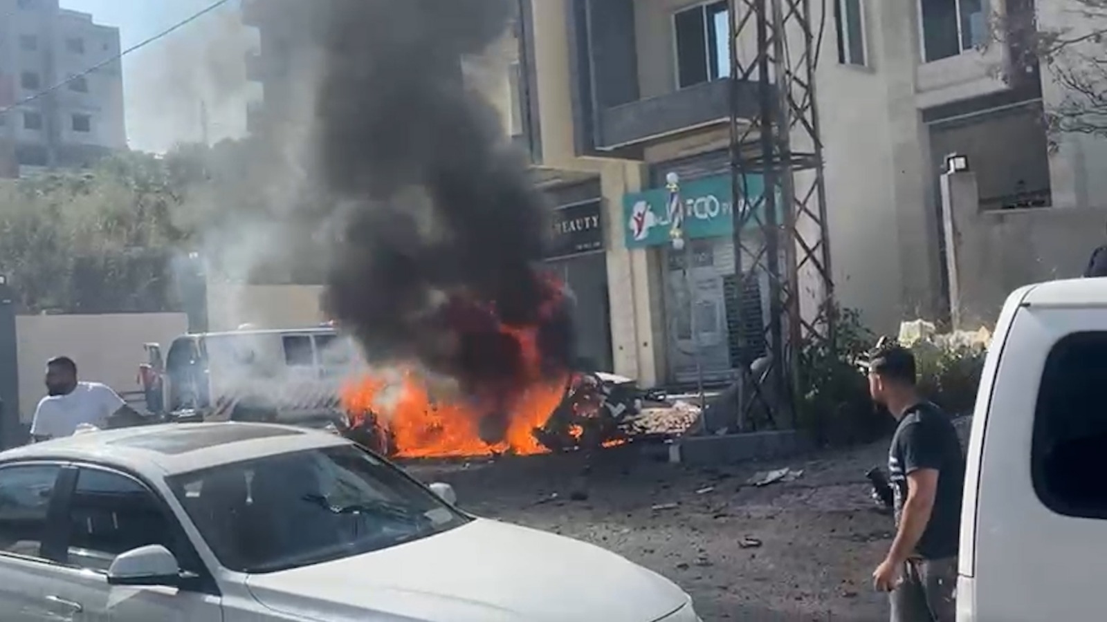 NNA: One person has been killed in the Israeli airstrike on Ain Baal