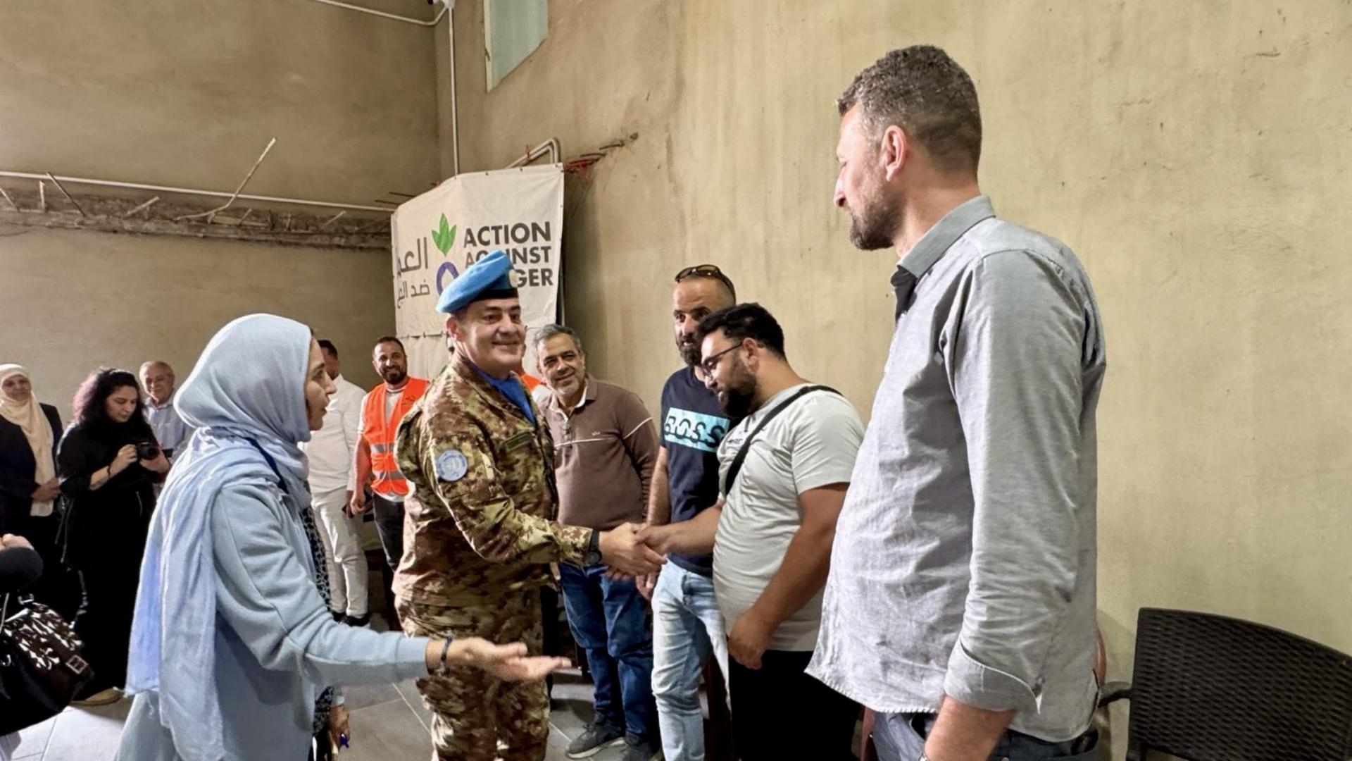 "اليونيفيل": مستمرّون بدعم العائلات النازحة