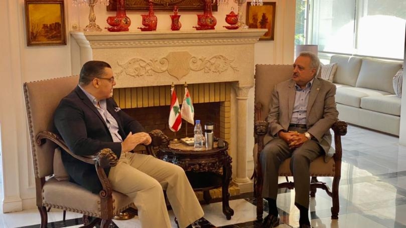 أرسلان عرض مع السفير المصري للأوضاع العامّة في لبنان والمنطقة