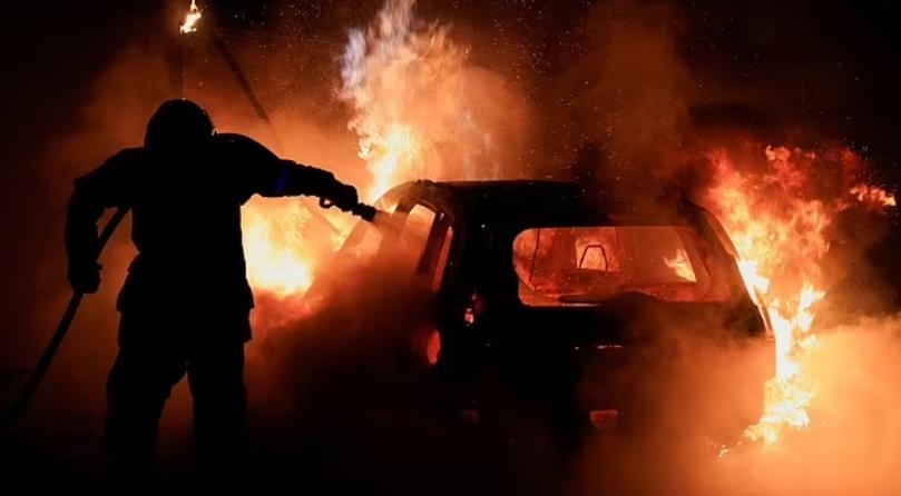 French firefighter dies while battling car blaze on sixth night of France riots