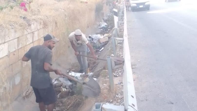 بالصّور: تنظيف المجاري... لا ترموا النفايات!