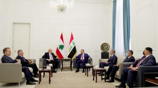 Mikati holds talks with Iraqi counterpart, stresses need to bolster relations