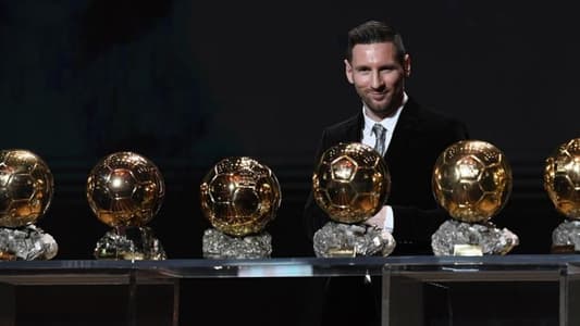 AFP: Lionel Messi wins men's Ballon d'Or for seventh time