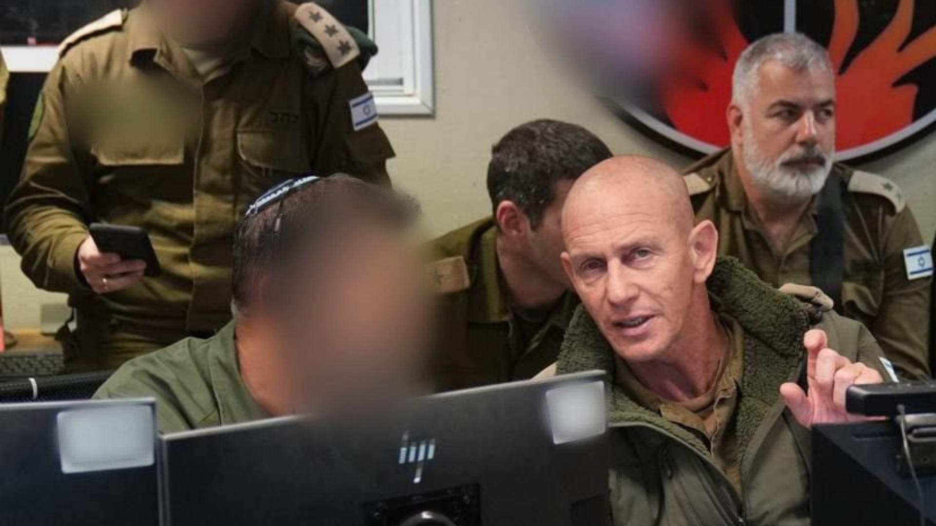 Photos: Israeli Army Chief Monitors Lebanon Strikes, Vows Ongoing Operations