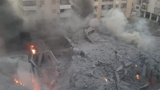 Watch: Destruction in Haret Hreik