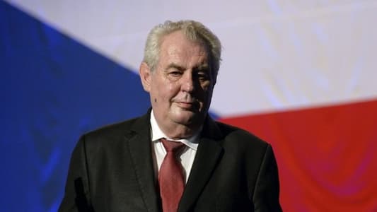 AFP: Czech President Milos Zeman is in intensive care