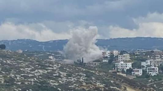 Israeli airstrikes targeted the outskirts of the town of Aramta in the Jezzine district, as well as on Baraket Al-Jabour, Sajd, Mleita, and the town of Melikh