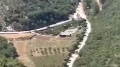 بالفيديو: آليات عسكرية إسرائيلية تتحرك في وادي الحجير