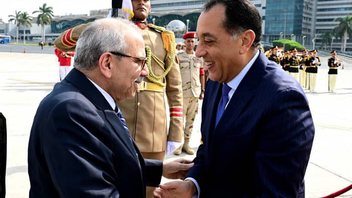 Salam Receives Egyptian Counterpart at Airport, Bilateral Talks Set for Tomorrow