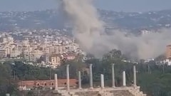 Watch: Airstrike Near Italian Hospital in Tyre