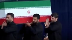 بالفيديو: قادة الحرس الثوري يتقدّمون مشيّعي خامنئي
