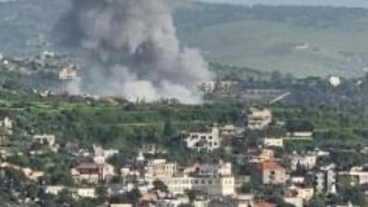 NNA: A number of injuries were recorded as a result of the raid that targeted the town of Hanine