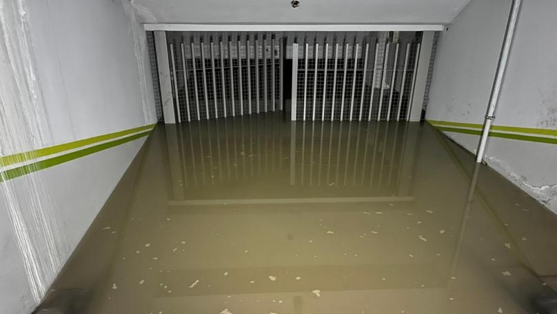 Watch: Water pipe explosion causes damage - MTV Lebanon