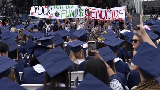 Pro-Palestinian protesters set up an encampment at Drexel University