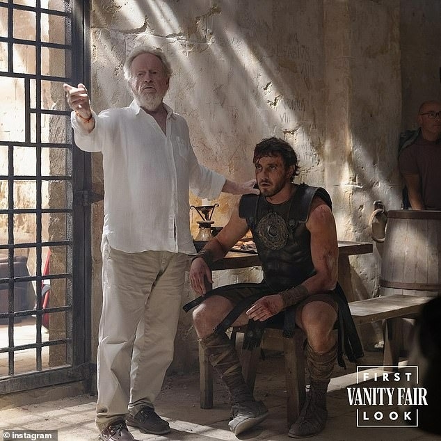 جزء جديد بعد 24 عاماً... الصور الأولى لفيلم "غلاديايتر"