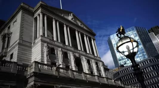 AFP: Bank of England hikes key interest rate hefty half-point to 5 percent on stubborn inflation