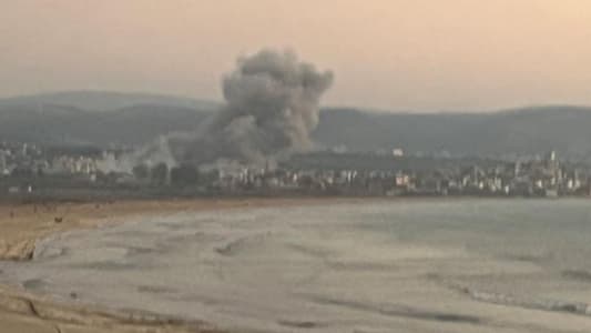 NNA: An airstrike and artillery shelling targeted Hanine, while another airstrike hit the area between the Rachidiyeh camp and the town of Batoulieh south of Tyre