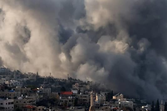 Israeli military blows up buildings in West Bank refugee camp