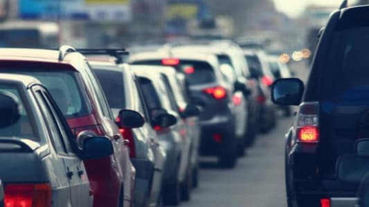 A severe traffic jam is reported on the Dbayeh highway towards Beirut