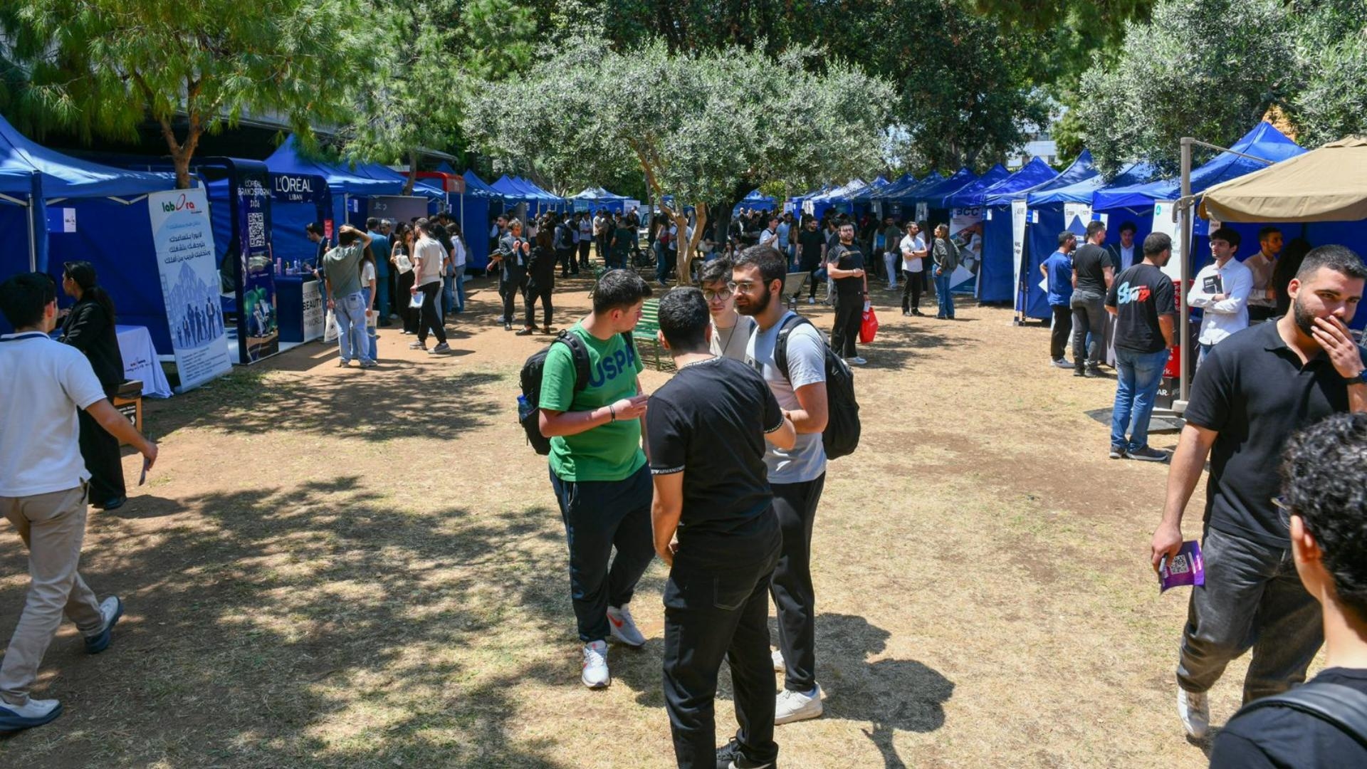 معرض الوظائف في جامعة الروح القدس - الكسليك: من منصة توظيف إلى فضاء حواري