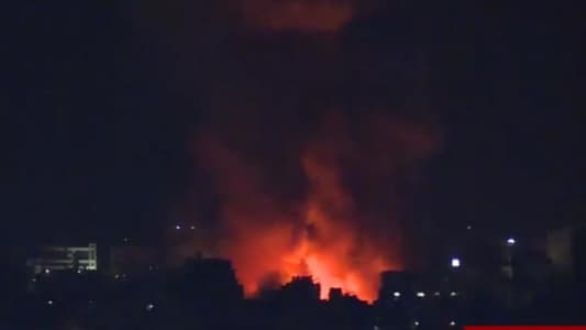 An Israeli aircraft launched a new raid on Beirut's Dahiyeh