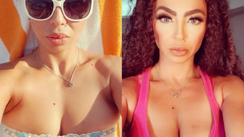دوللي شاهين تختار الصور الجريئة وتحدث الضجة عبر المواقع
