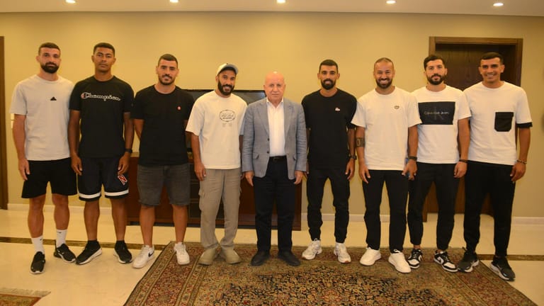 أوضاع اللاعبين واللعبة محور لقاء حيدر والشحف مع قادة ومخضرمي كرة القدم اللبنانية