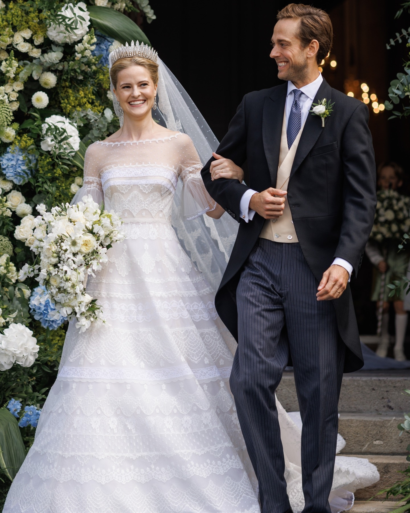 حفل زفاف ملكي في ليختنشتاين... زواج الأميرة ماري كارولين في أجواء ساحرة