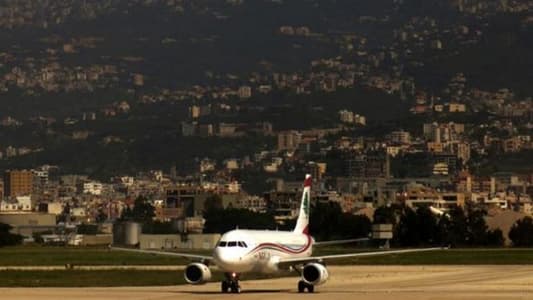 MTV sources: All Arab and foreign airlines have suspended their flights to Rafik Hariri International Airport, except for Middle East Airlines and Iran Air