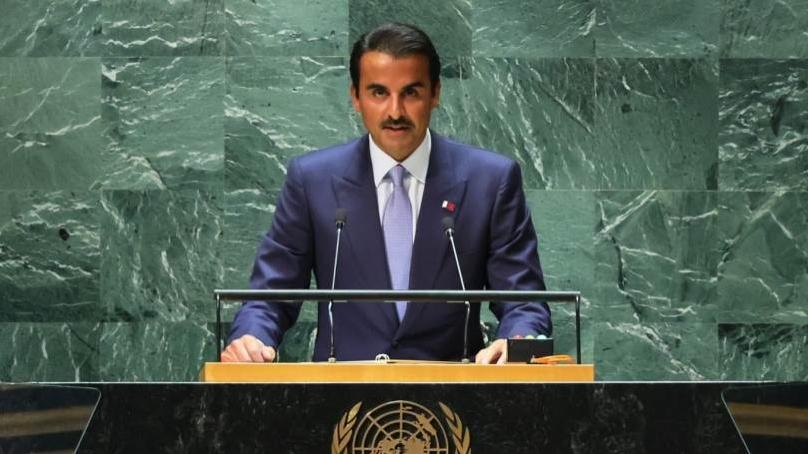 أمير قطر: لإيجاد حل مستدام للفراغ الرئاسي في لبنان